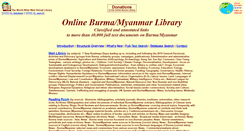 Desktop Screenshot of myanmarlibrary.org